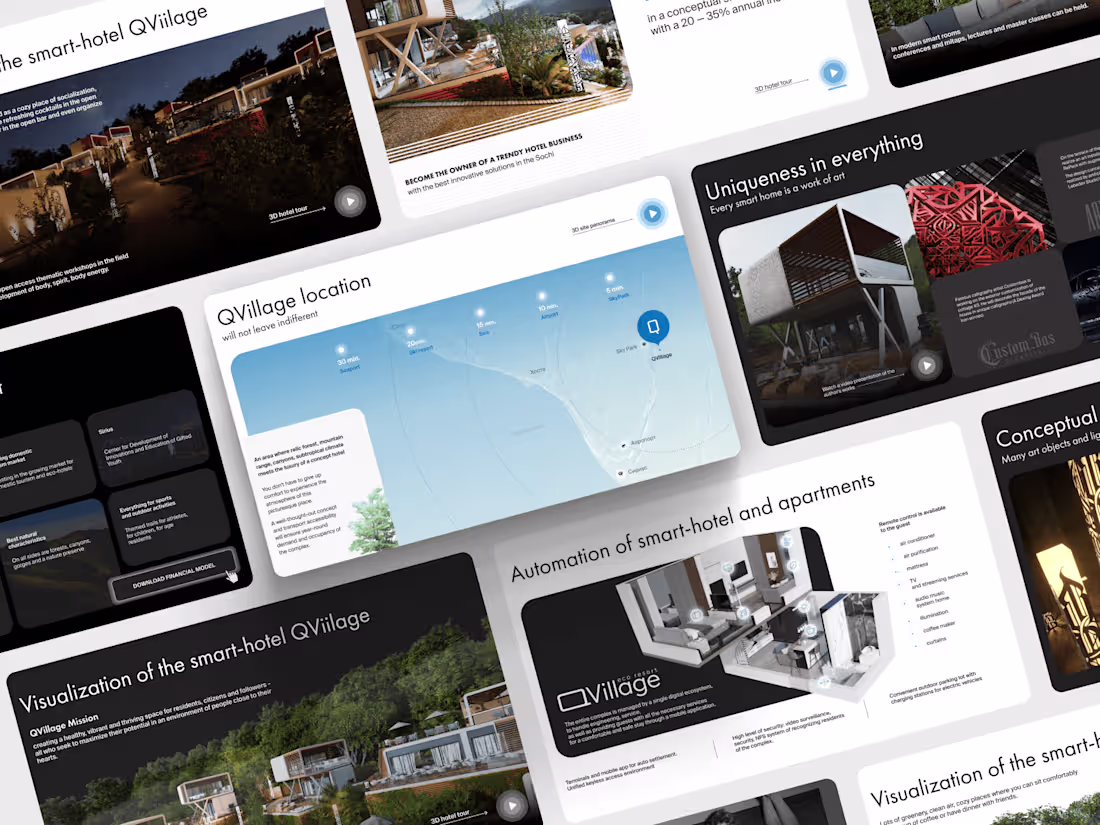 Cover image for Hotel business Qvillage