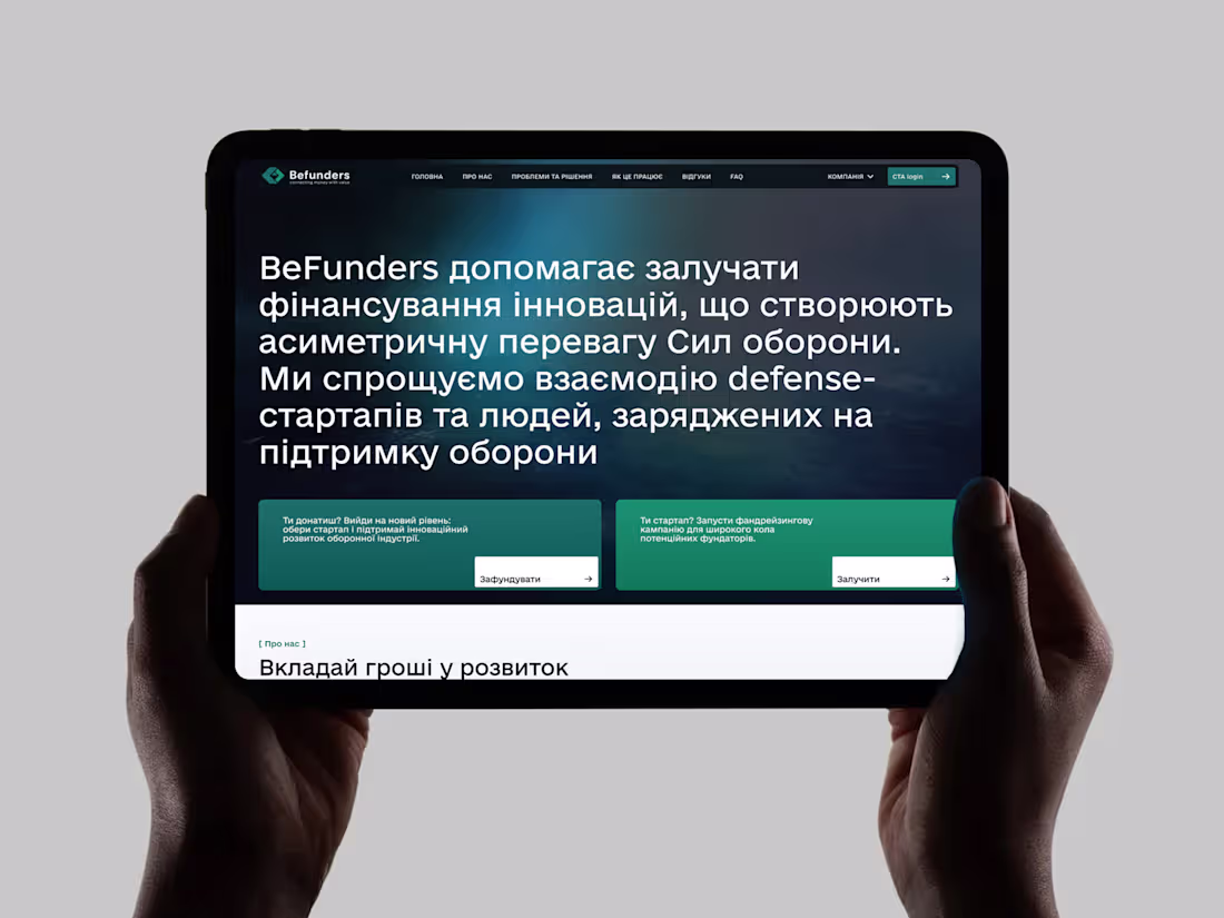 Cover image for Befunders | Become a Co-Owner of Victory