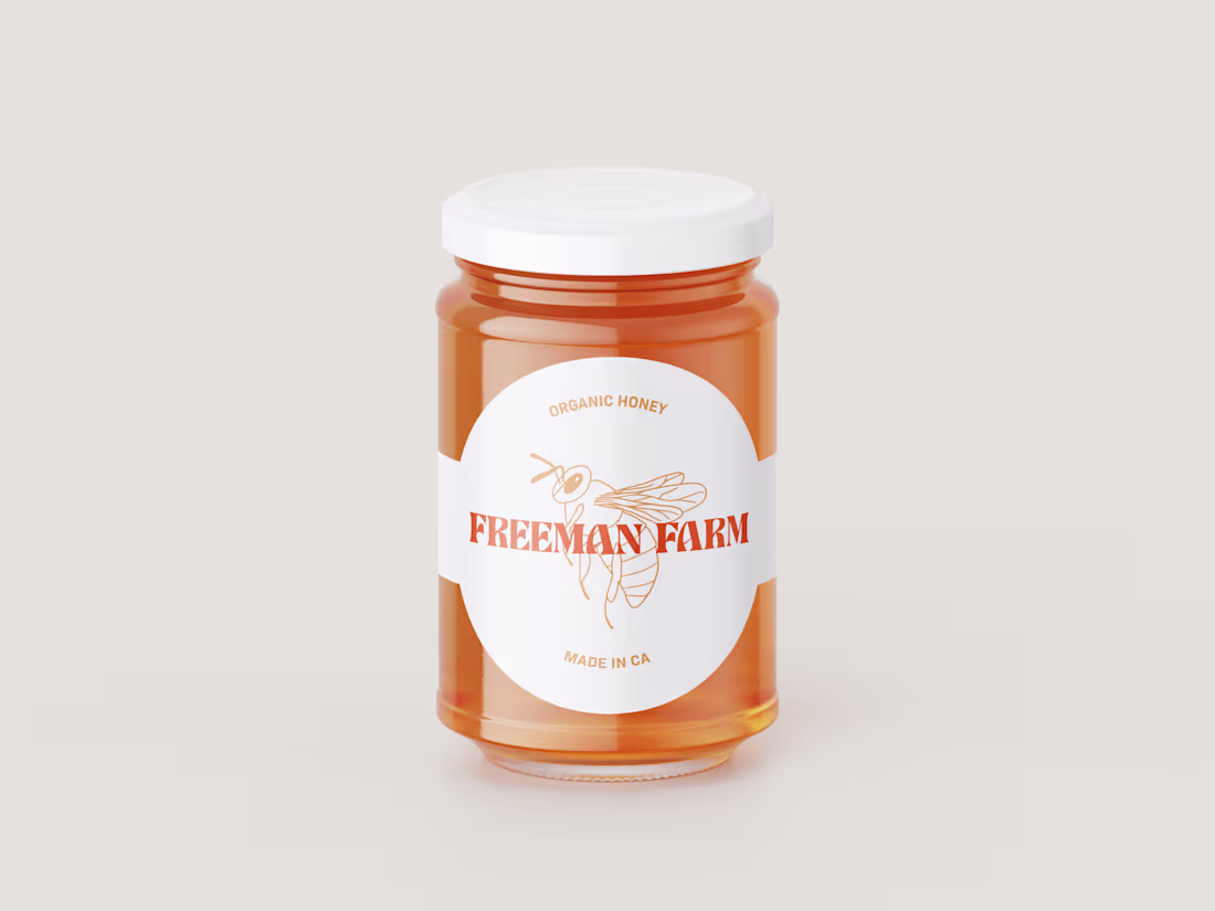Cover image for Organic honey branding
