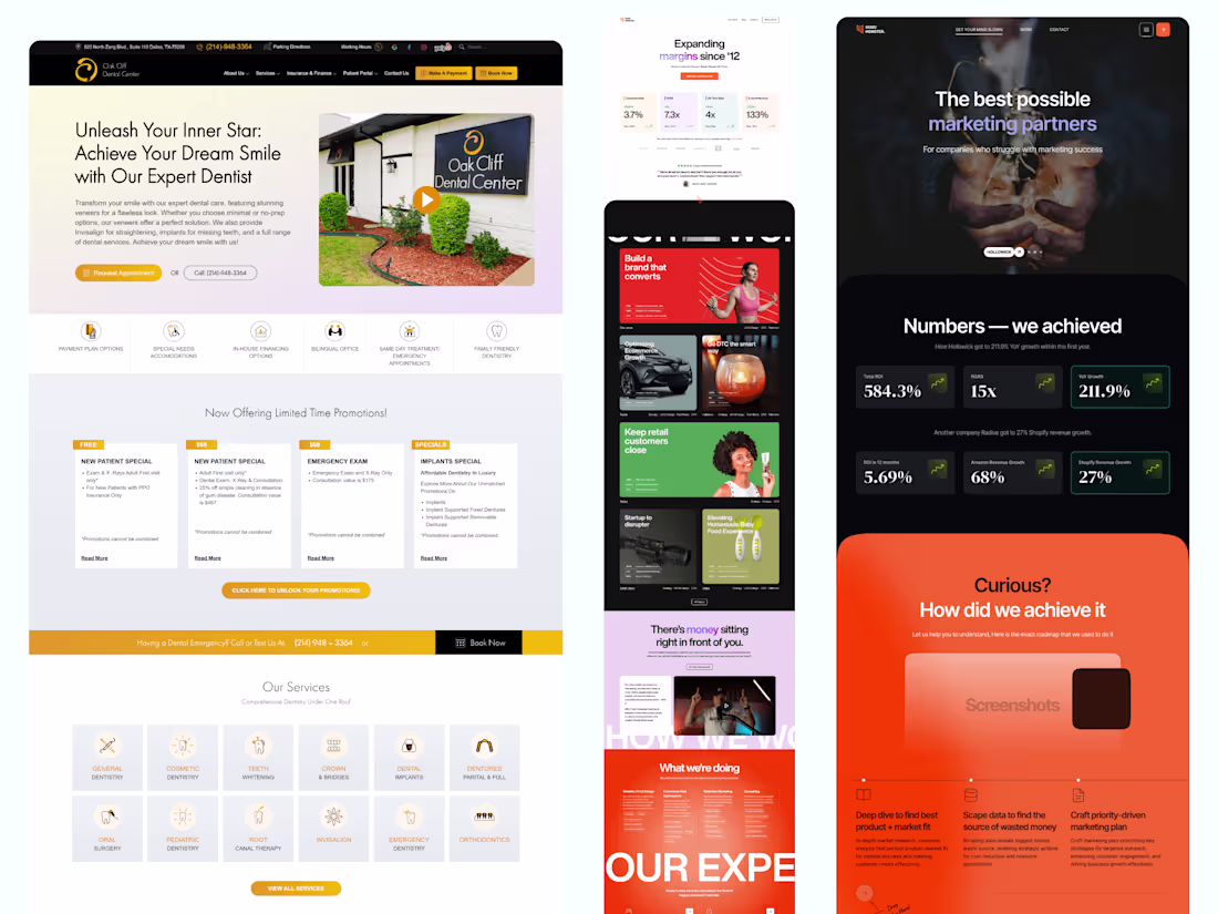 Cover image for Website Design and Development