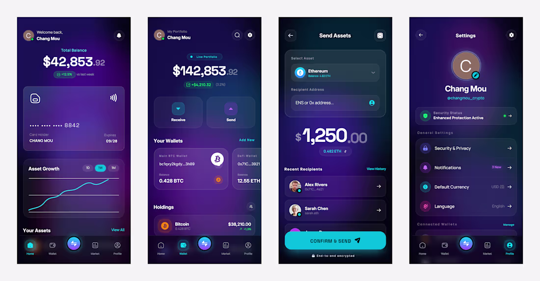 Cover image for Crypto Wallet
Solo project exploring a
