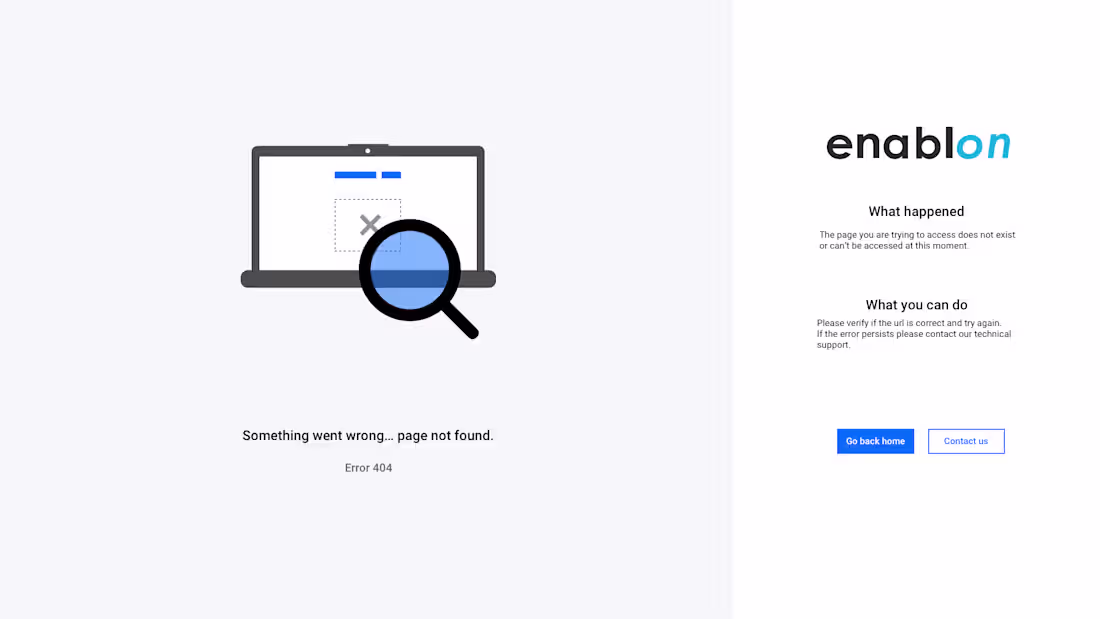 Cover image for 404 error page design