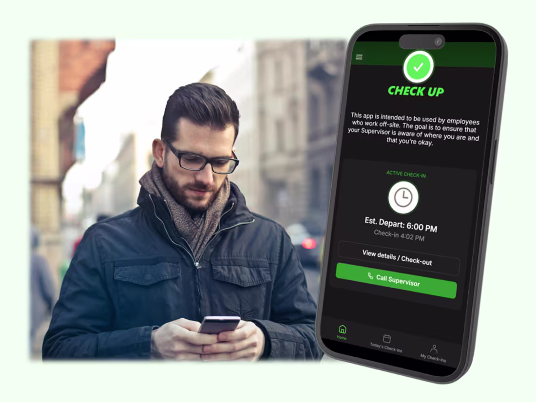 Cover image for Lone Worker Check Up App