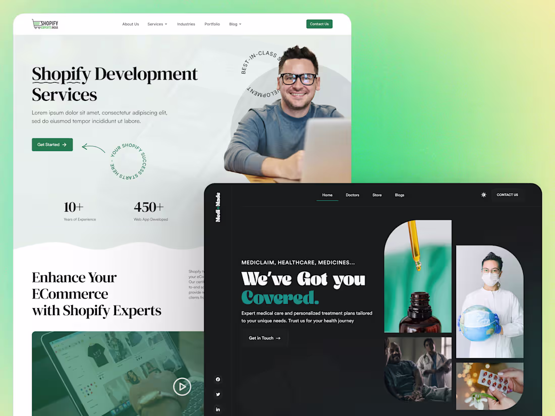 Cover image for Stunning Landing Page Design