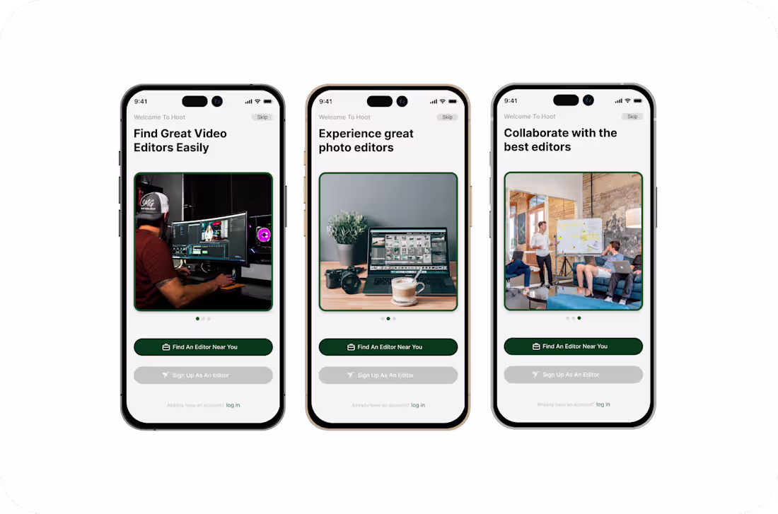 Cover image for Hoot a global freelancing app