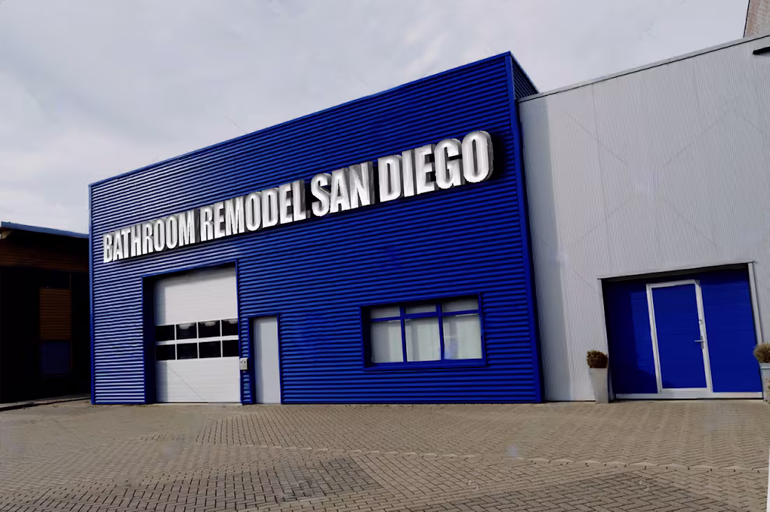 Cover image for commercial sign" with business name on front of industrial build