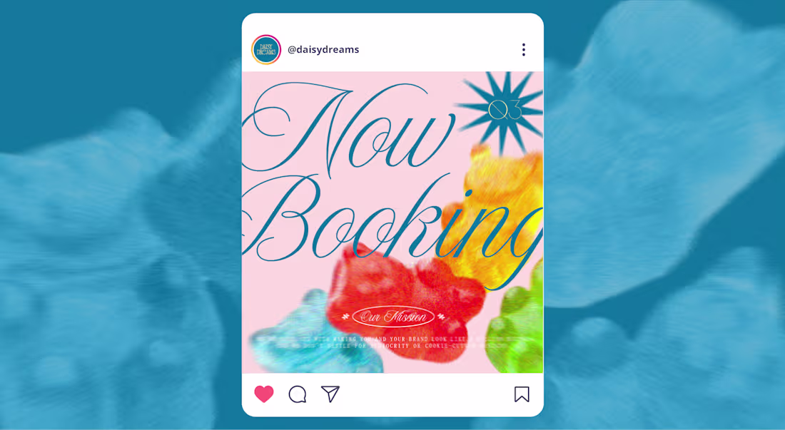 Cover image for Daisy Dreams Studio | Social Media Content 