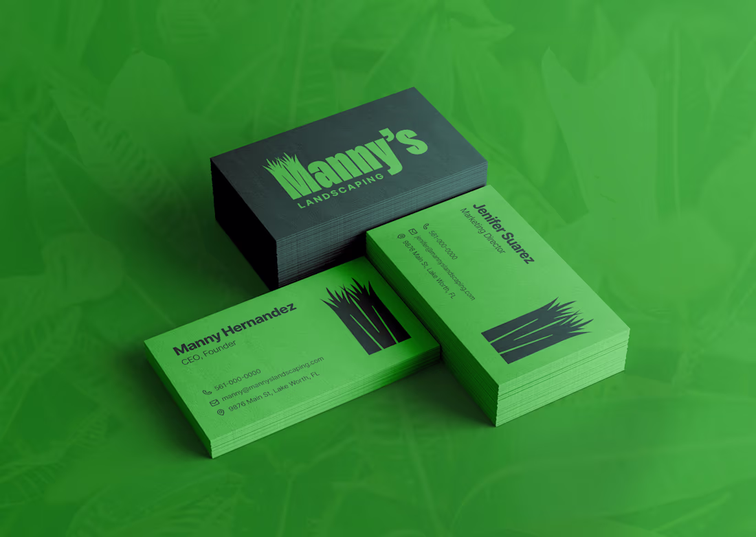 Cover image for Manny's Landscaping | Brand Design