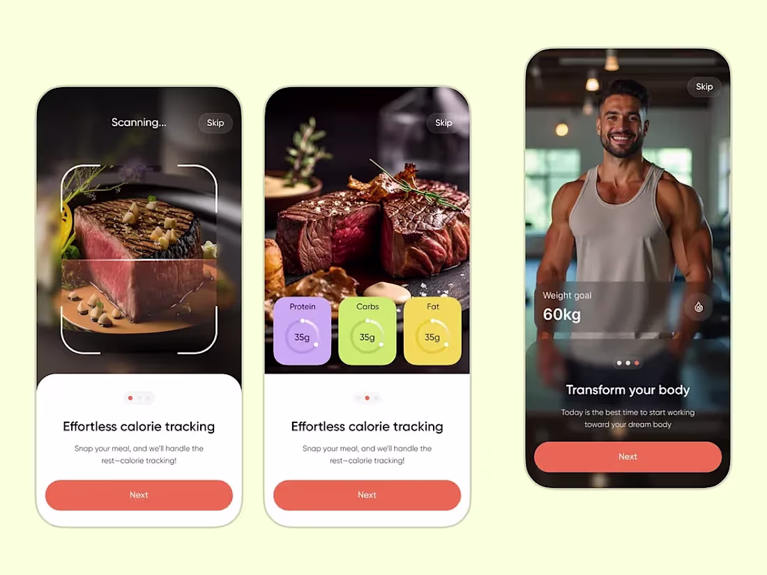 Cover image for Calorie Counter App | Onboarding