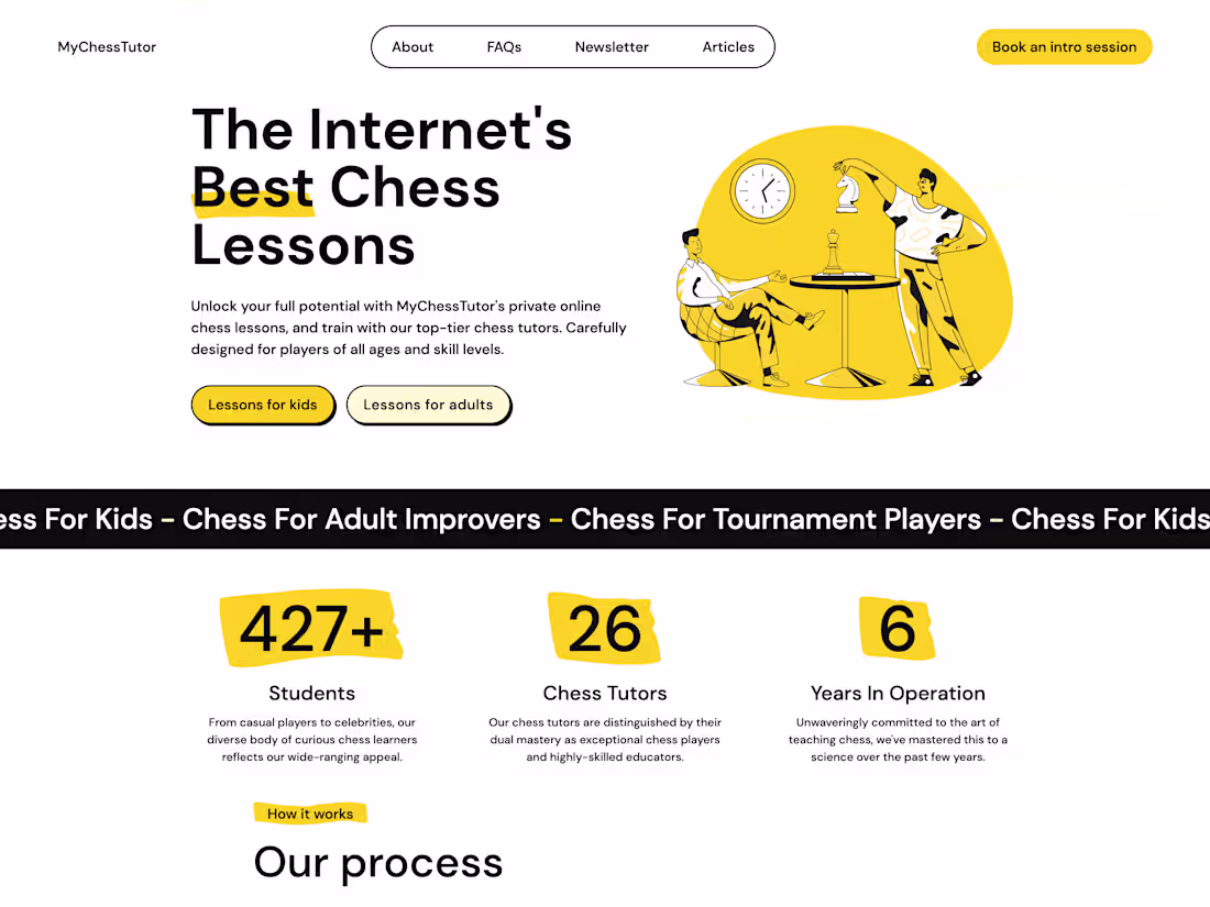 Cover image for Webflow template redesign & optimization