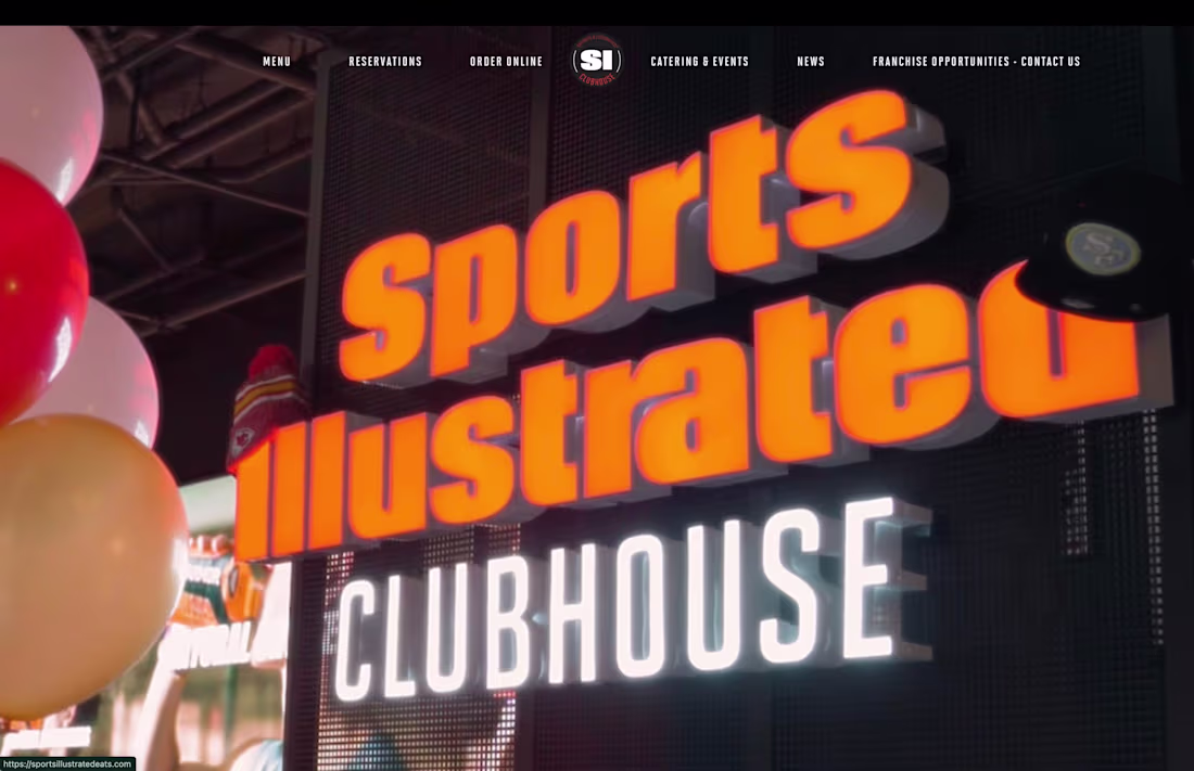 Cover image for Sports Illustrated Eats - Website Design & Development