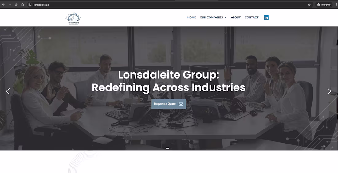 Cover image for Website - Lonsdaleite Group Holdings