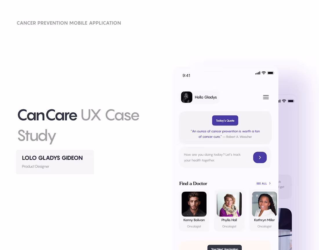 Cover image for CanCare UX Case Study