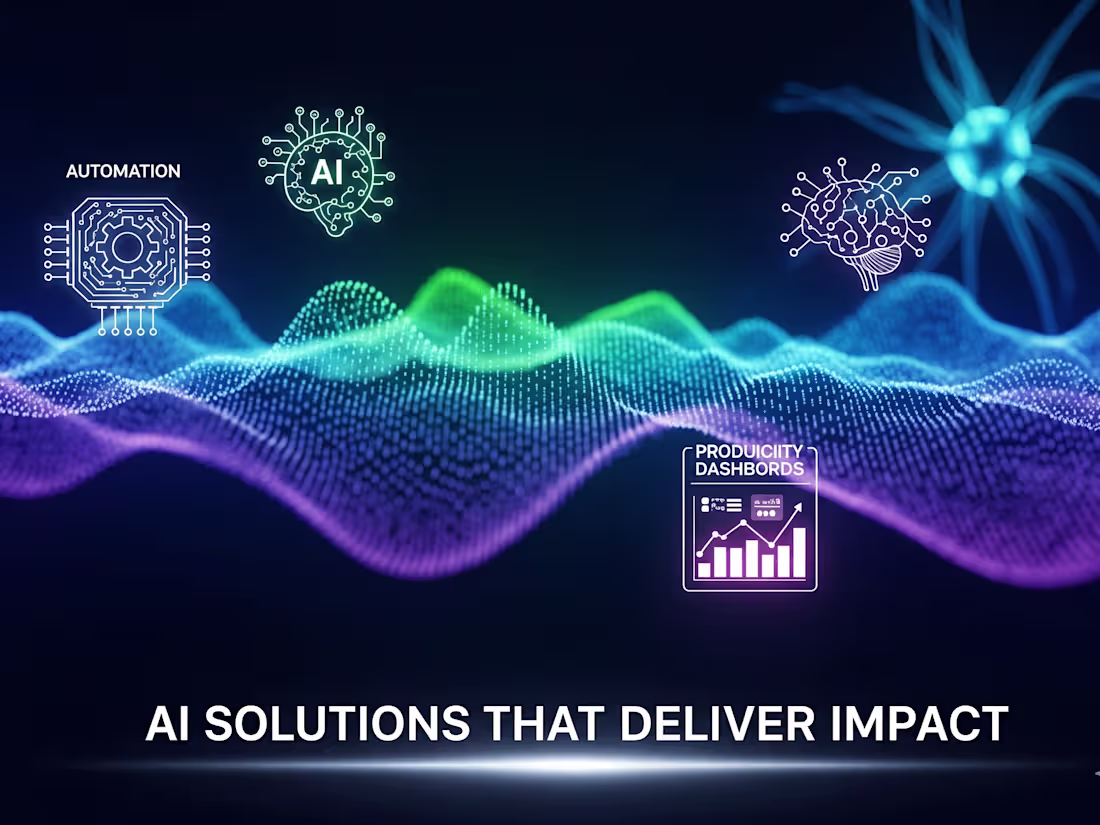 Cover image for AI, Automation & Full-Stack Solutions