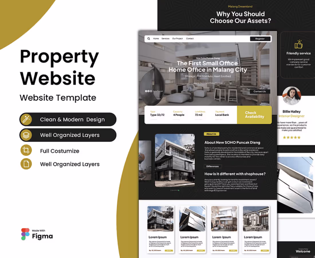 Cover image for Real Estate Website Design & Management