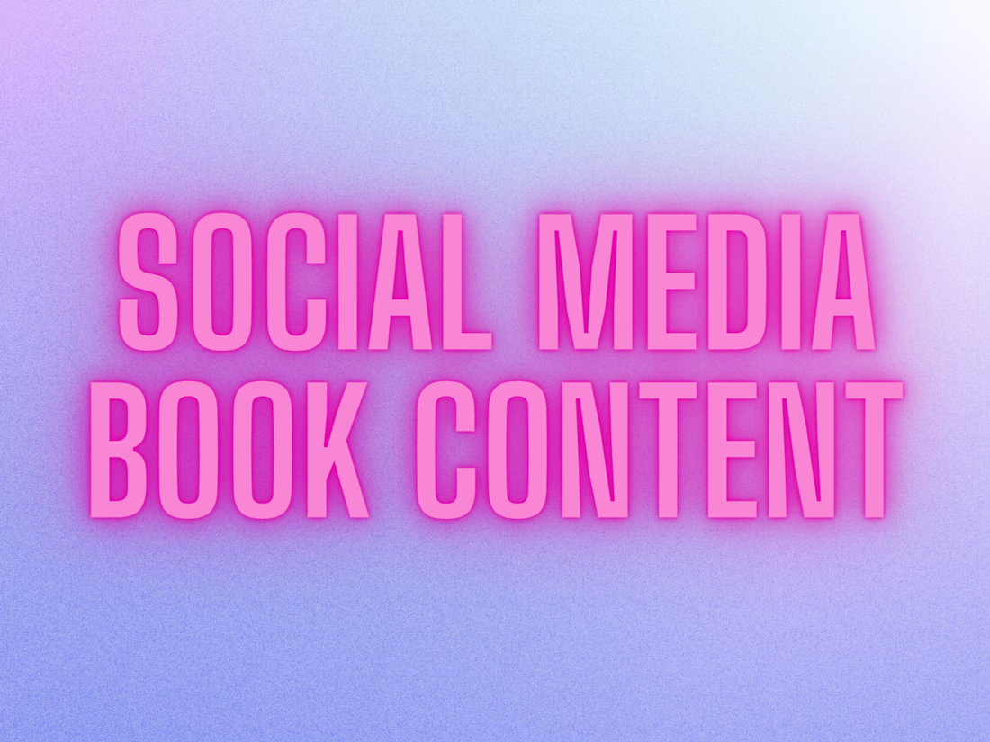 Cover image for Social Media Graphics and Animations for Book Marketing