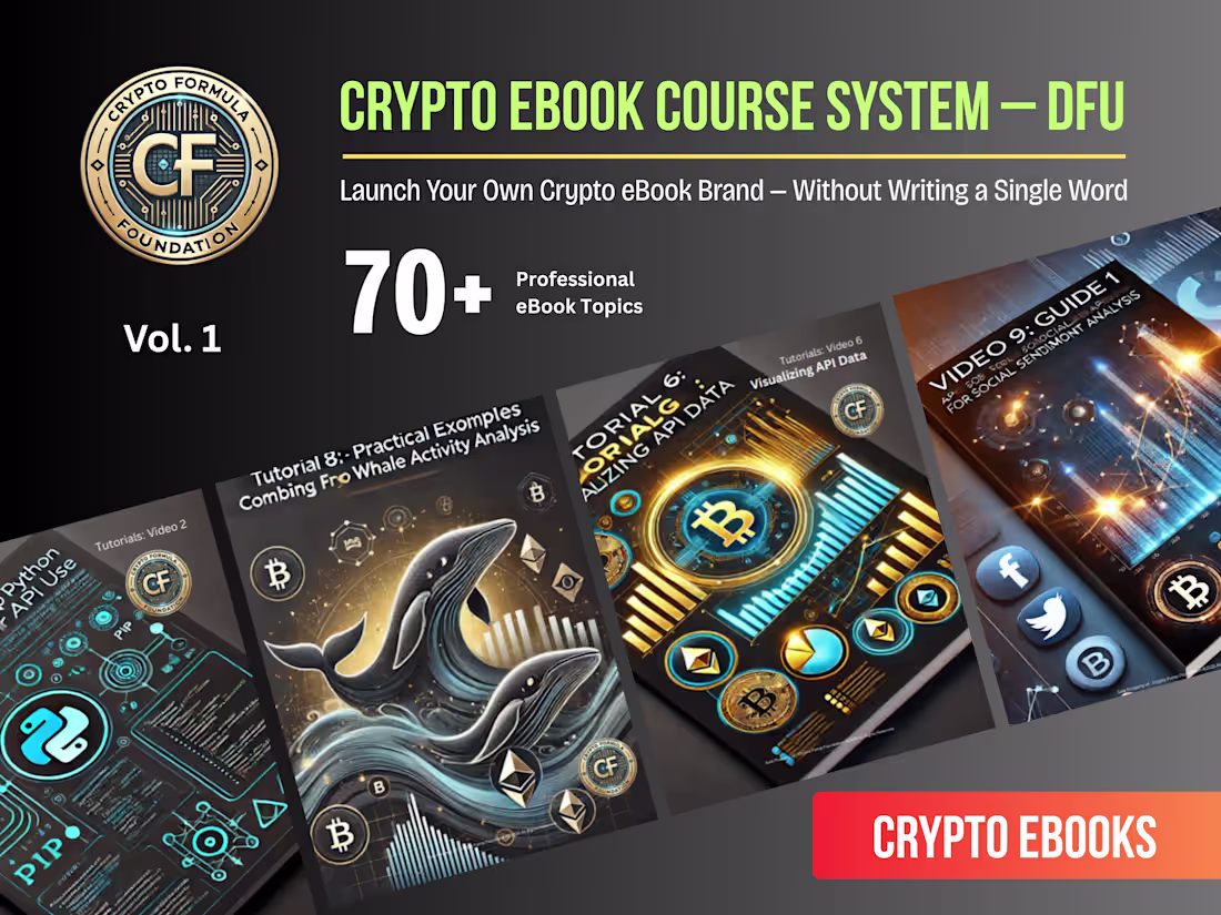 Cover image for DFU eBook Vault – 70+ Topics Branded for Clients