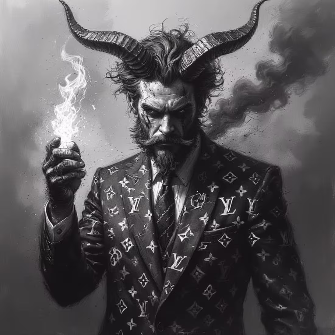 Cover image for Louis Sutaan. The man has style....
