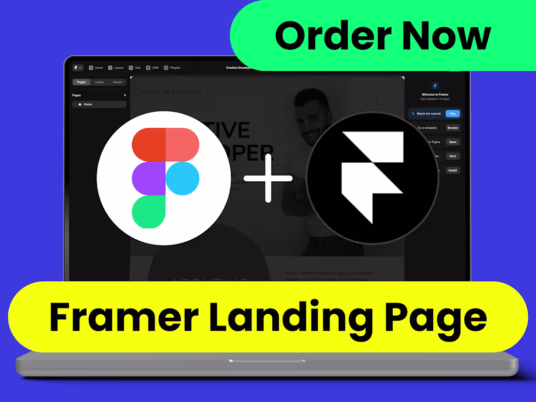 Cover image for 💪 Framer Landing Page: Create High-Converting Experiences
