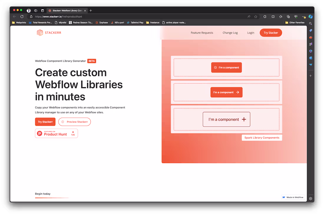 Cover image for Stackerr App