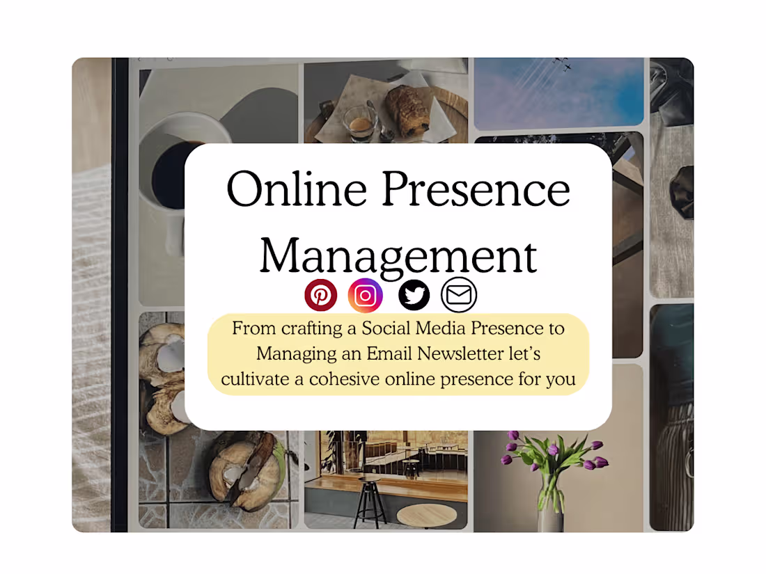 Cover image for Social Media Management & Content Design