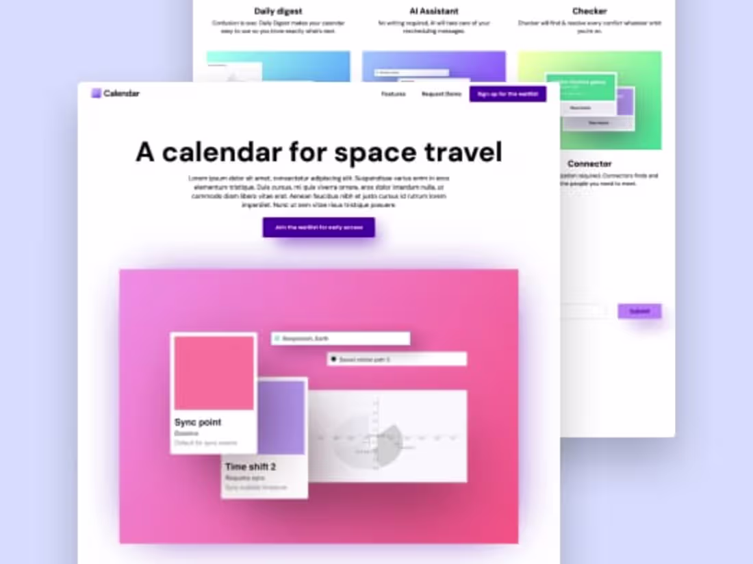 Cover image for Space Calendar