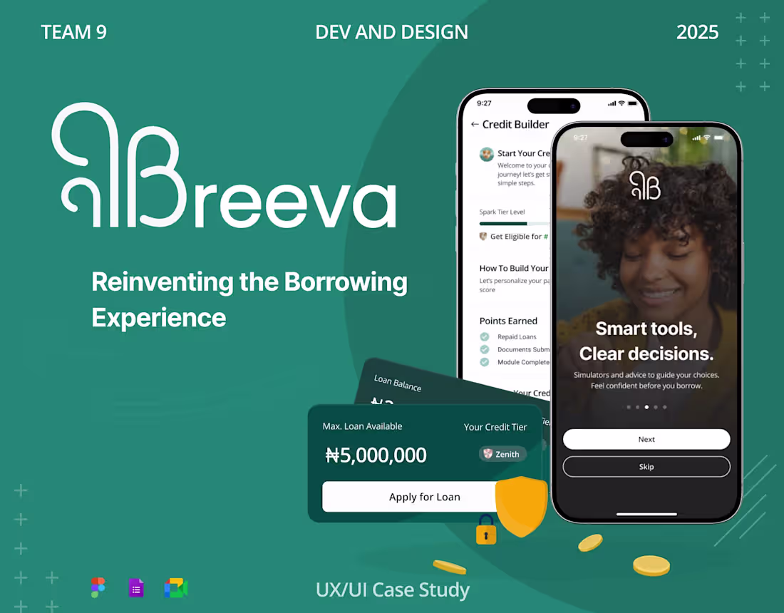 Cover image for Breeva: A Financial Loan Mobile App