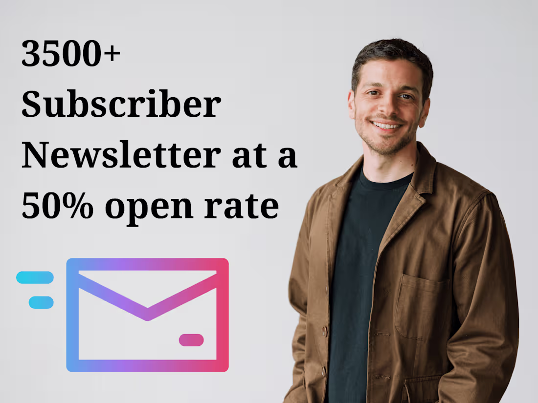 Cover image for 4000+ Subscriber Newsletter
