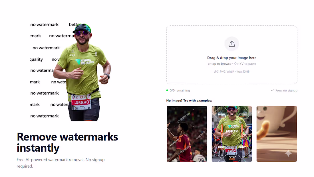 Cover image for Goodbye Watermark — An AI-powered