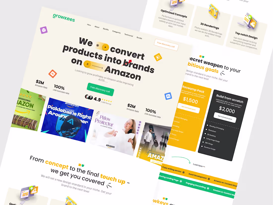 Cover image for Amazon Agency Landing Page