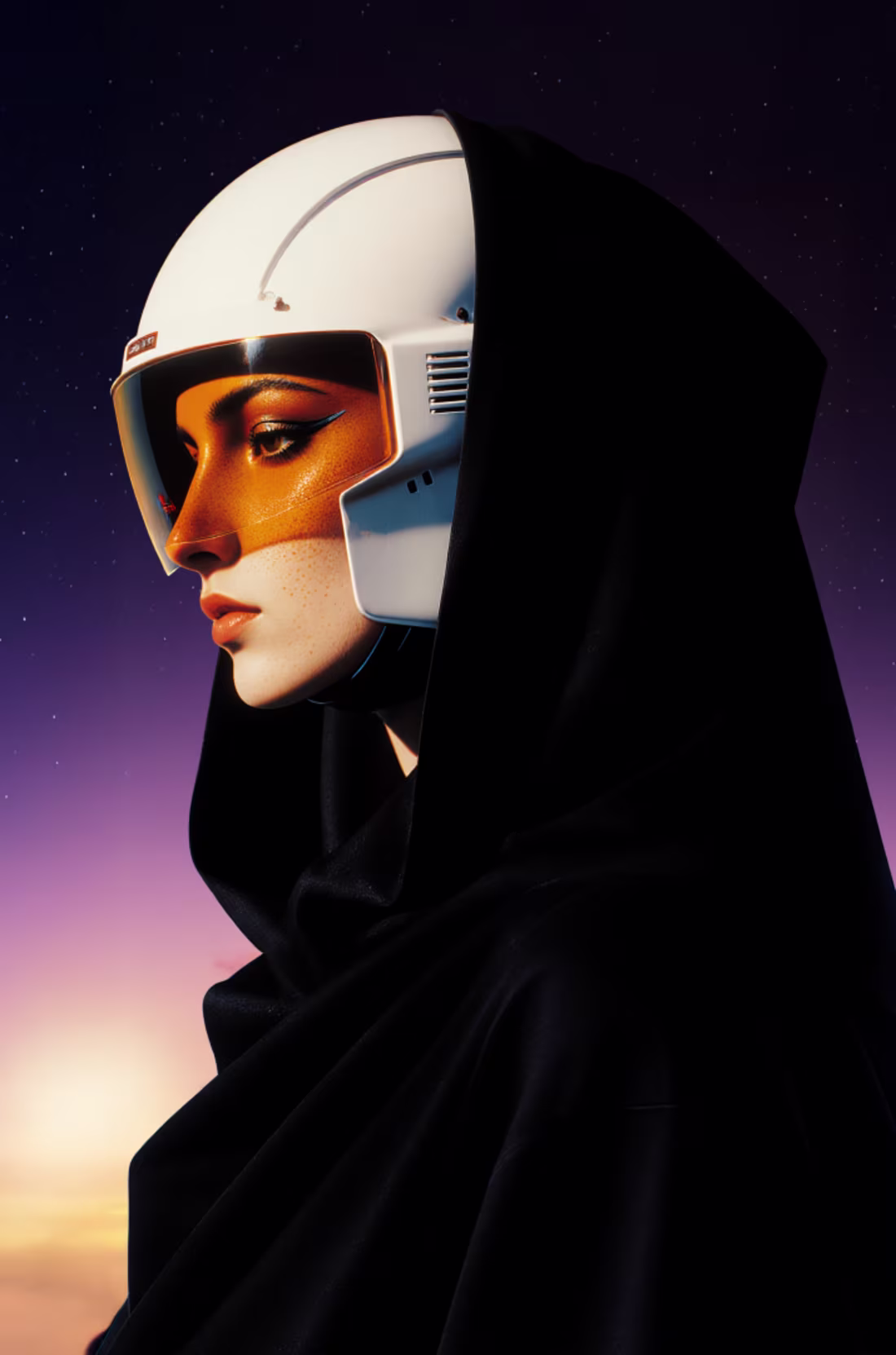 Cover image for AURORA Project made in ComfyUI + Adobe Photoshop + Adobe Ill...