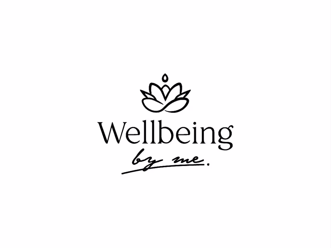 Cover image for Wellbeing by me | Online Wellness Community Visual Identity