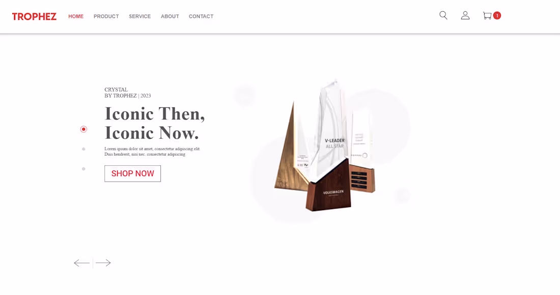 Cover image for Trophez | B2B E-commerce site development