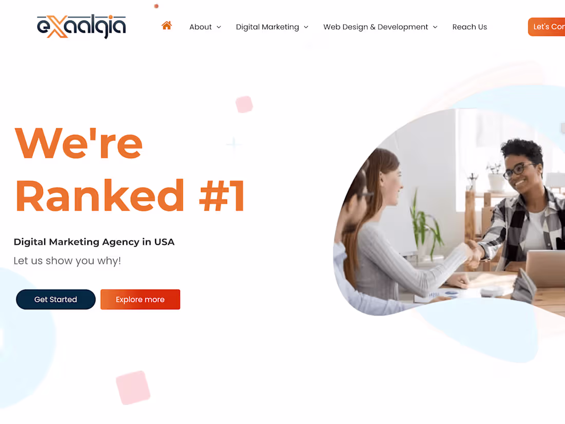 Cover image for Custom website design for a well known digital marketing company