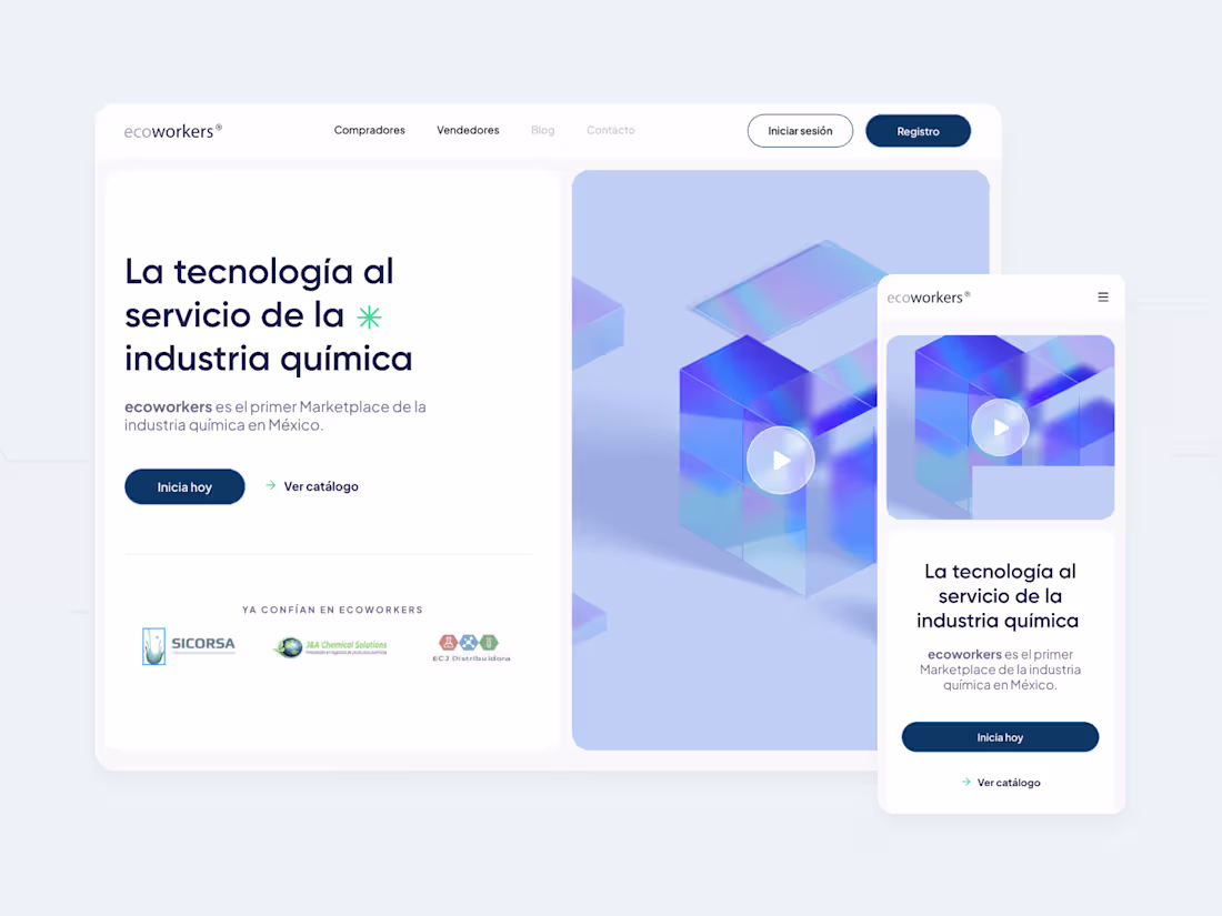 Cover image for SaaS B2B - Website Redesign