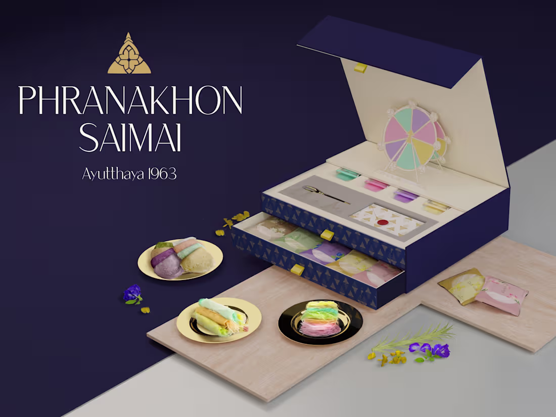 Cover image for Phranakhon Saimai: Packaging Design and Storytelling