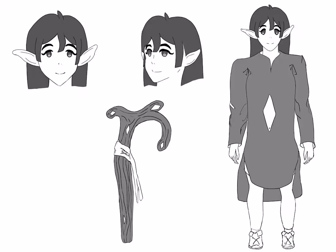 Cover image for Fantasy Character Concept Art