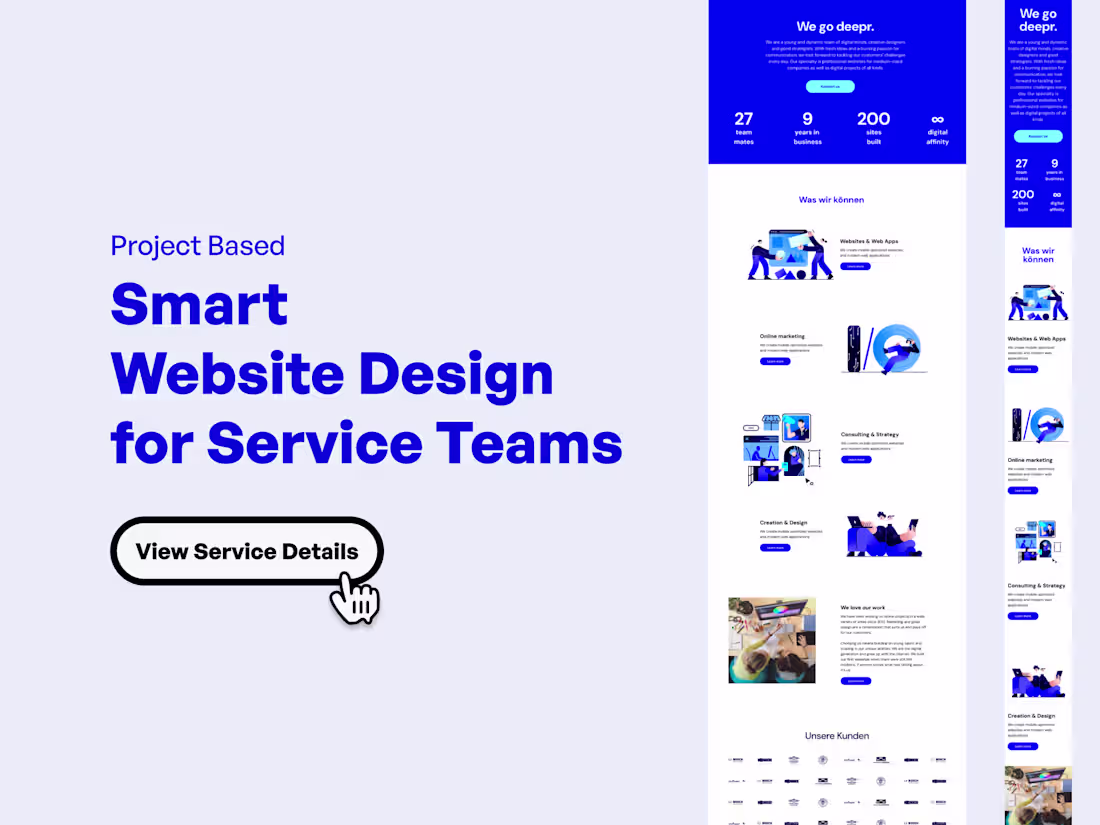 Cover image for Smart Website Design for Service Teams