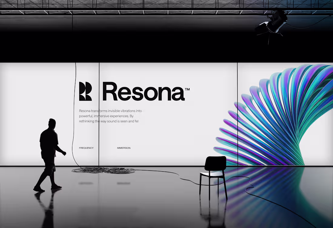 Cover image for Resona — Visual Identity & Branding