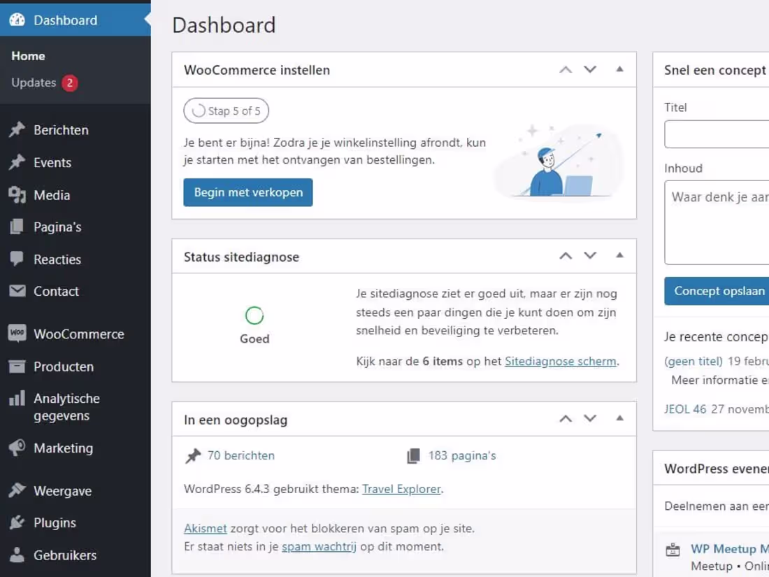 Cover image for Web Development and Design
