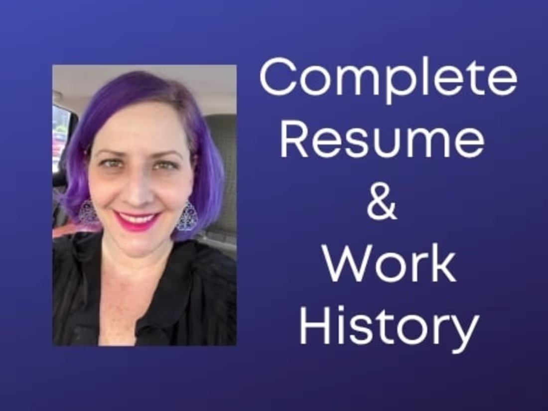 Cover image for My Full Resume