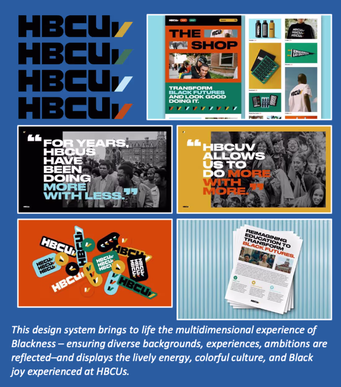 Cover image for HBCUv Visual Identity + Brand Book