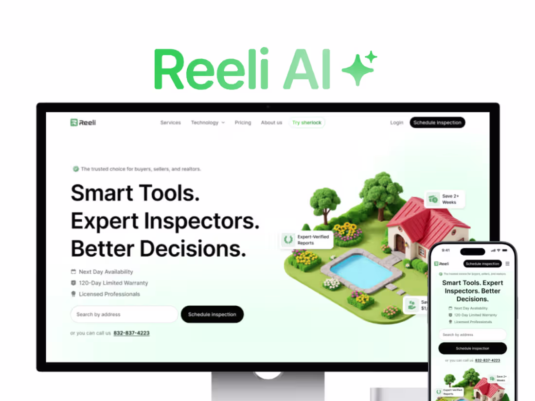 Cover image for Reeli Inspect New Dashboard & Website