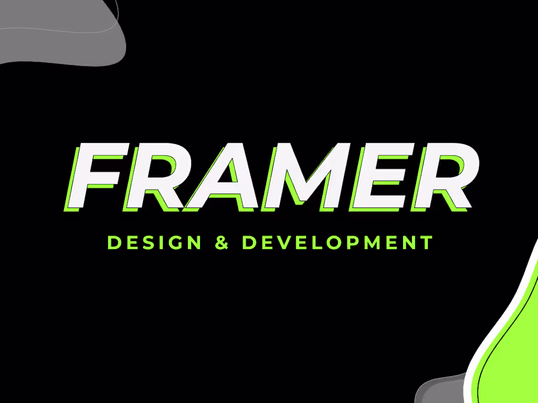 Cover image for Framer Website Design
