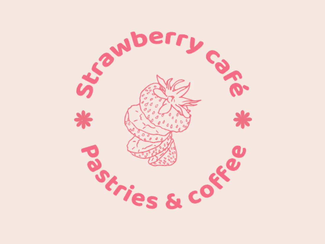 Cover image for Branding for a strawberry themed café