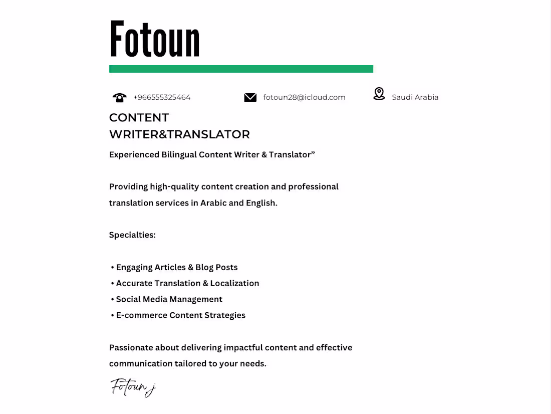 Cover image for Comprehensive Bilingual Content Writing and Translation Services