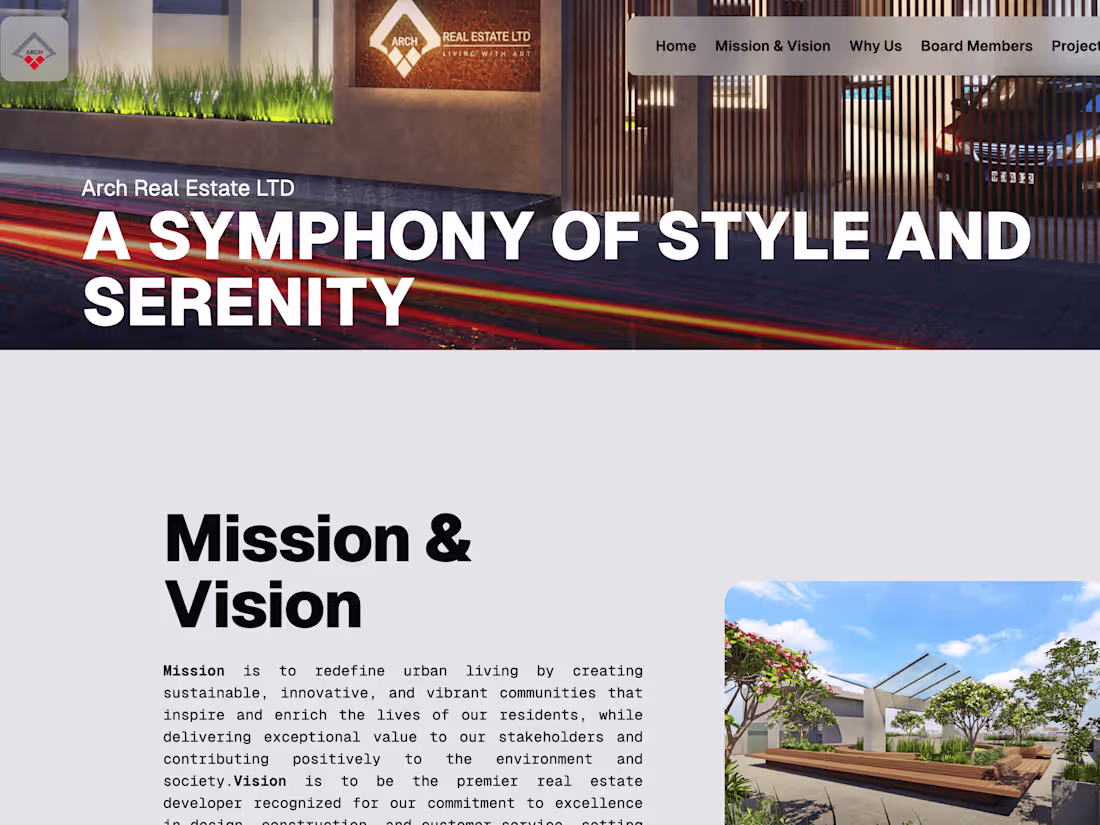 Cover image for Arch Real Estate LTD