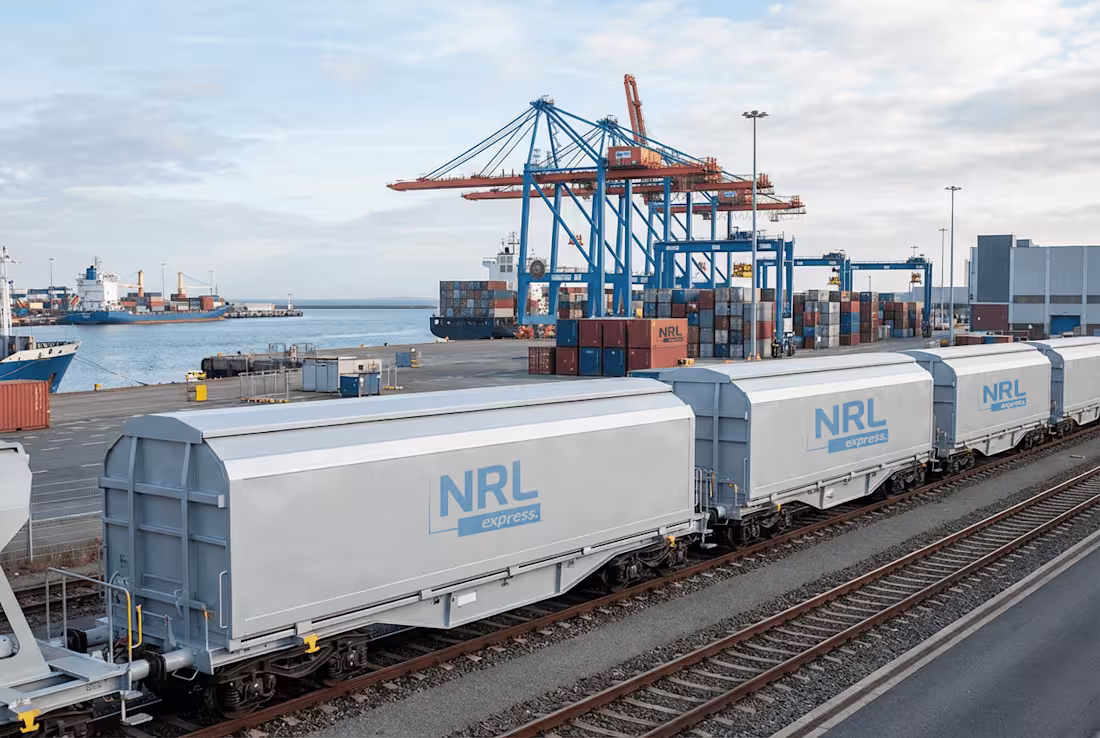 Cover image for Nexus Rails Logistics — Branding Case Study From a real logi...