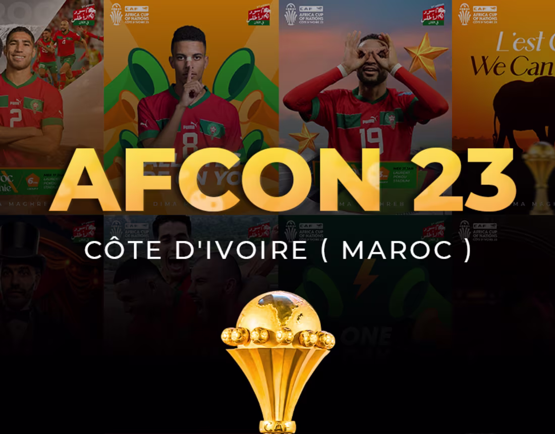 Cover image for AFCON CÔTE D'IVOIRE 23 - MAROC