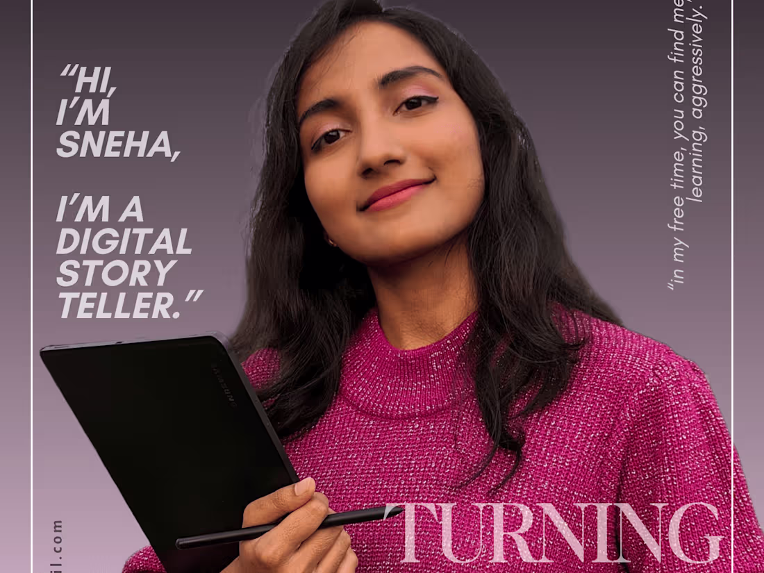 Cover image for Sneha’s portfolio | PDF to Flipbook